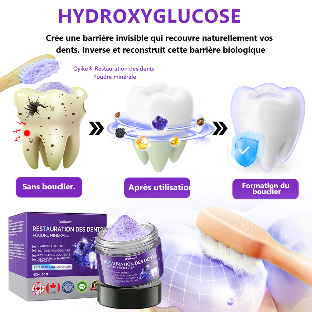 𝐎𝐲𝐢𝐤𝐞𝐲® 𝐑𝐞𝐬𝐭𝐚𝐮𝐫𝐚𝐭𝐢𝐨𝐧 𝐃𝐞𝐬 𝐃𝐞𝐧𝐭𝐬 𝐏𝐨𝐮𝐝𝐫𝐞 𝐌𝐢𝐧é𝐫𝐚𝐥𝐞🍁💖