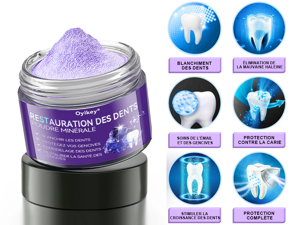 𝐎𝐲𝐢𝐤𝐞𝐲® 𝐑𝐞𝐬𝐭𝐚𝐮𝐫𝐚𝐭𝐢𝐨𝐧 𝐃𝐞𝐬 𝐃𝐞𝐧𝐭𝐬 𝐏𝐨𝐮𝐝𝐫𝐞 𝐌𝐢𝐧é𝐫𝐚𝐥𝐞🍁💖