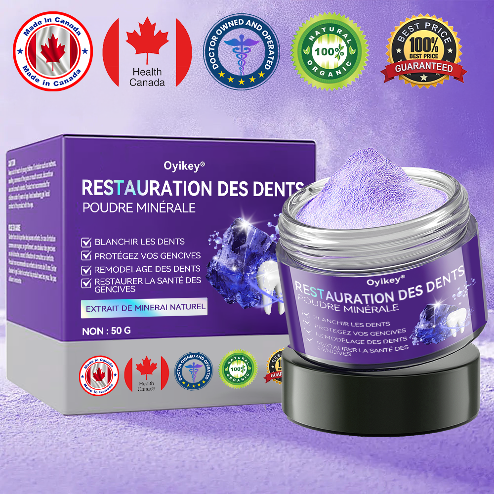𝐎𝐲𝐢𝐤𝐞𝐲® 𝐑𝐞𝐬𝐭𝐚𝐮𝐫𝐚𝐭𝐢𝐨𝐧 𝐃𝐞𝐬 𝐃𝐞𝐧𝐭𝐬 𝐏𝐨𝐮𝐝𝐫𝐞 𝐌𝐢𝐧é𝐫𝐚𝐥𝐞🍁💖