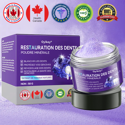𝐎𝐲𝐢𝐤𝐞𝐲® 𝐑𝐞𝐬𝐭𝐚𝐮𝐫𝐚𝐭𝐢𝐨𝐧 𝐃𝐞𝐬 𝐃𝐞𝐧𝐭𝐬 𝐏𝐨𝐮𝐝𝐫𝐞 𝐌𝐢𝐧é𝐫𝐚𝐥𝐞🍁💖